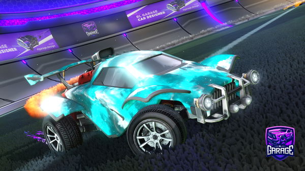 A Rocket League car design from HRZ_JORGE