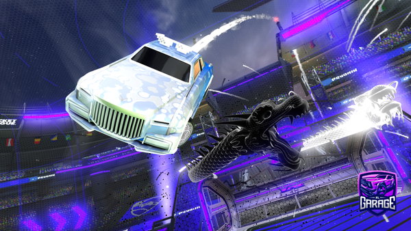 A Rocket League car design from PAPER_9