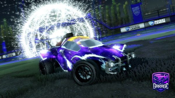 A Rocket League car design from tiotime