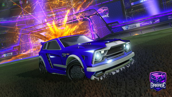A Rocket League car design from Ayanx_