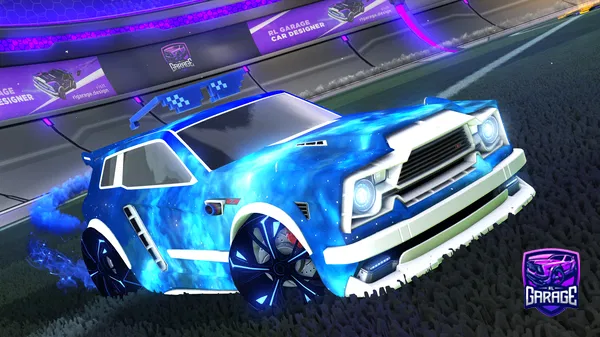 A Rocket League car design from musty_75