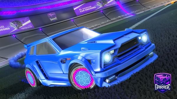 A Rocket League car design from Adriana_Romualdi