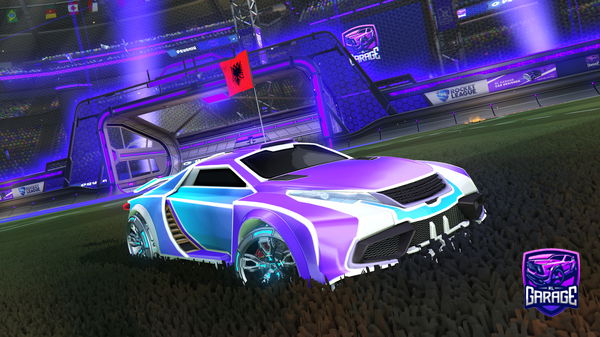 A Rocket League car design from Sailor_Jp