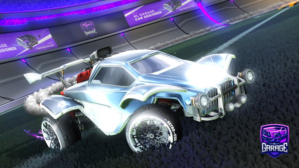 A Rocket League car design from purpletoken