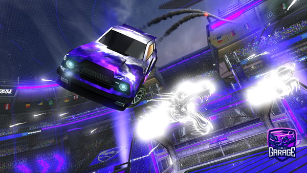 A Rocket League car design from ttv_werewolf354