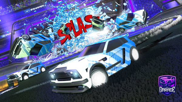 A Rocket League car design from Geoguy99