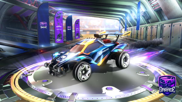 A Rocket League car design from Buccaldfg