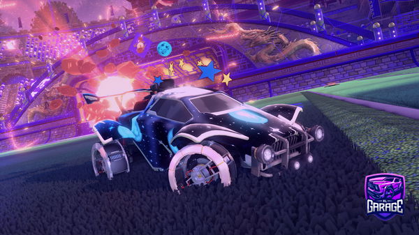 A Rocket League car design from hazardkill723