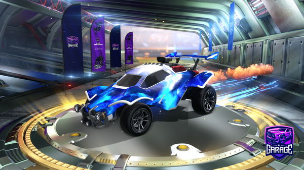 A Rocket League car design from u3q