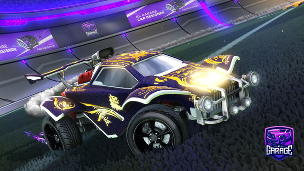 A Rocket League car design from Jfjdhydhhxhx