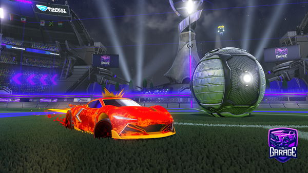 A Rocket League car design from Karate1707