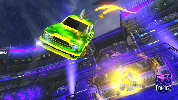 A Rocket League car design from bonhaure