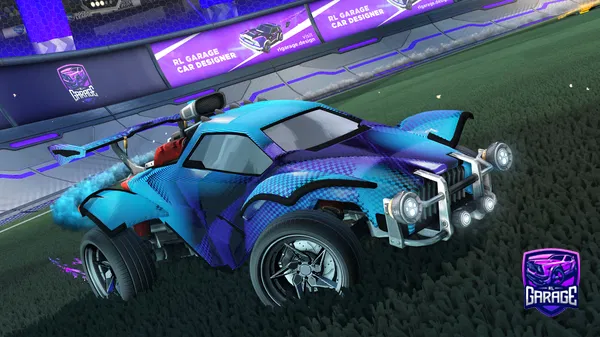 A Rocket League car design from TeslaBeats