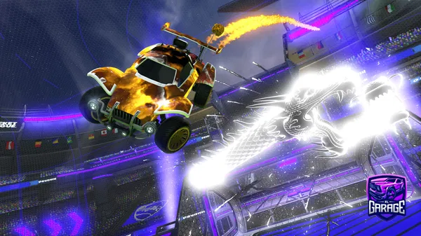 A Rocket League car design from dexter325