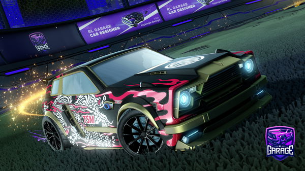 A Rocket League car design from HJY