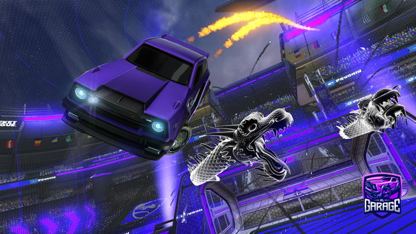A Rocket League car design from WSTFOX