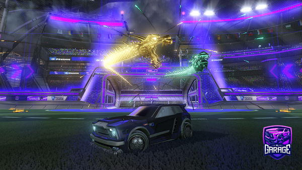 A Rocket League car design from GamingGeek123