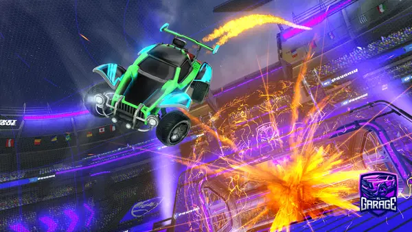 A Rocket League car design from xottikmw