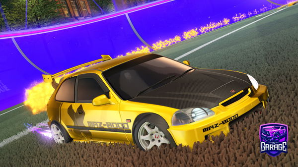 A Rocket League car design from JMosaiXs