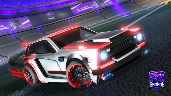 A Rocket League car design from N1GHTM4Re