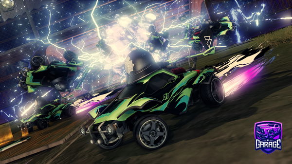 A Rocket League car design from NissanSkyline10