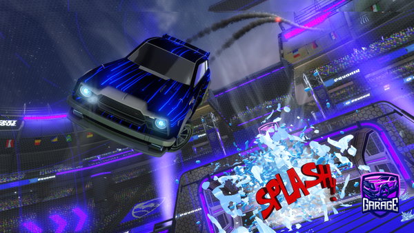 A Rocket League car design from FaZeGarfield389