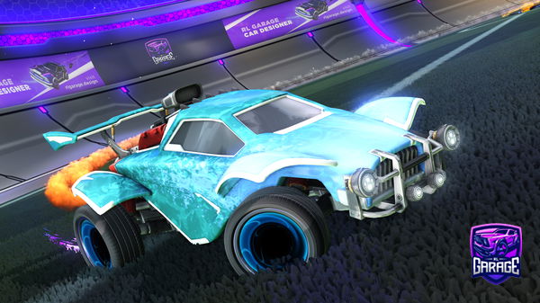A Rocket League car design from MR_ROCKET2009