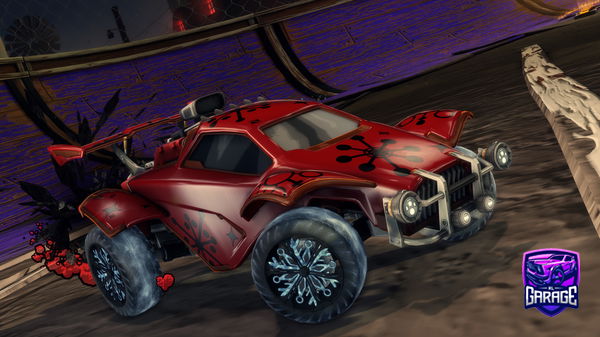 A Rocket League car design from Synxty