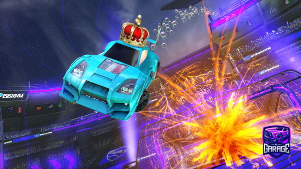 A Rocket League car design from Bed_Kaneki