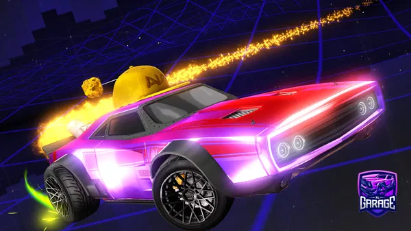 A Rocket League car design from THEO67210