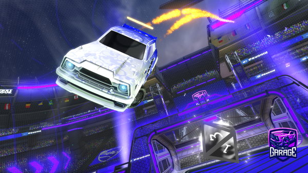 A Rocket League car design from moon12