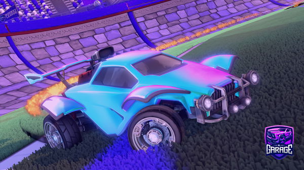 A Rocket League car design from Fluffydog44