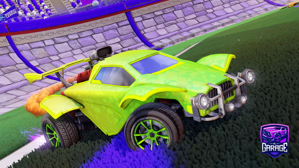 A Rocket League car design from ludwz