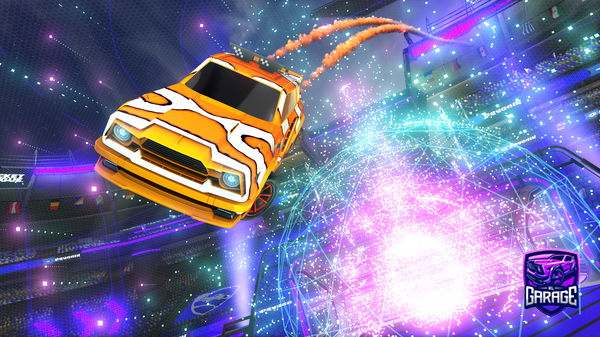 A Rocket League car design from Vergter2012