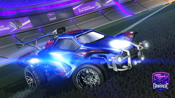 A Rocket League car design from danbow88