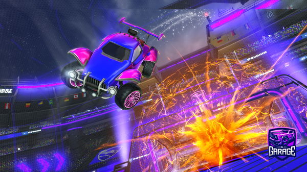 A Rocket League car design from TS9