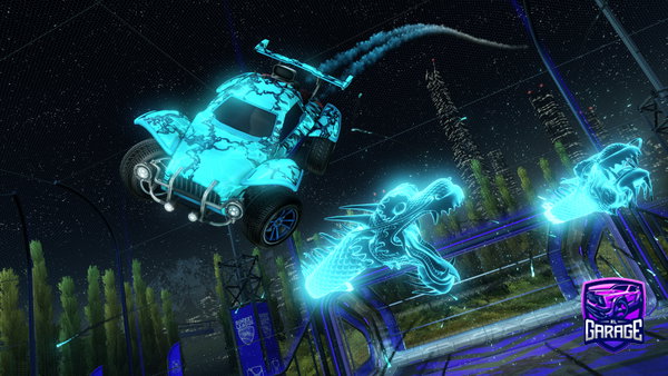 A Rocket League car design from Glmbeeteldor