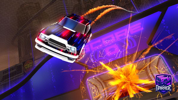 A Rocket League car design from TRIZ_NY