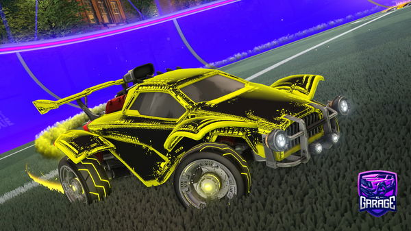A Rocket League car design from BobDaCoconut