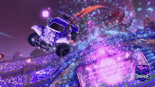 A Rocket League car design from Poikagang