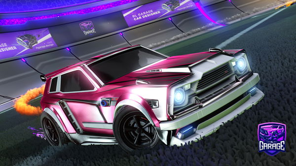 A Rocket League car design from EL_ZENOX