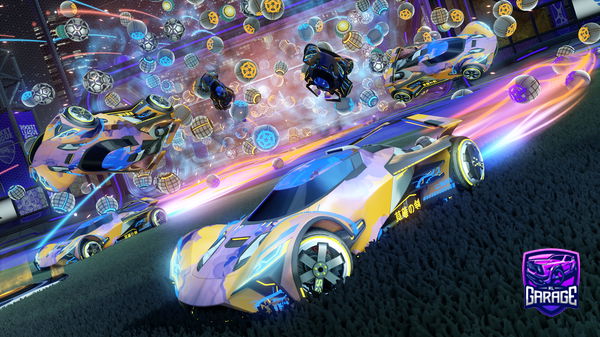 A Rocket League car design from Arakune_Belmont_V