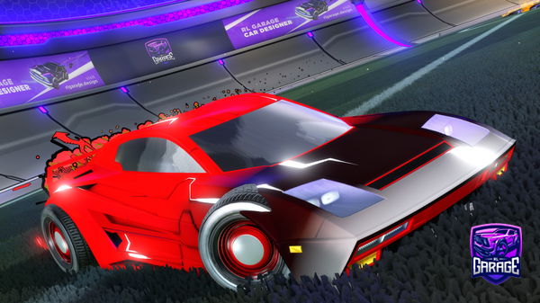 A Rocket League car design from SWL14X