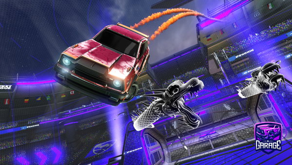 A Rocket League car design from AbdulSaiyan