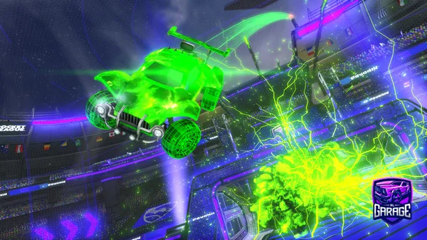 A Rocket League car design from RhettOnDiamond