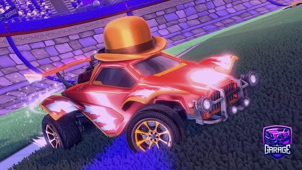 A Rocket League car design from PleaseFennec5