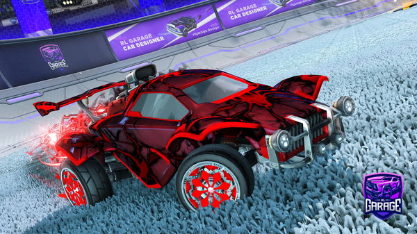 A Rocket League car design from ItsGiuze