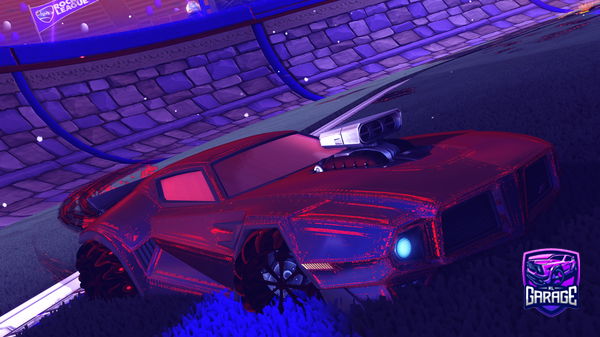 A Rocket League car design from Crazyfeet44
