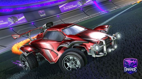 A Rocket League car design from DunnitRL_on_YT