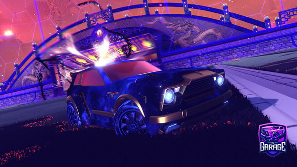 A Rocket League car design from KingOfThaWolves_